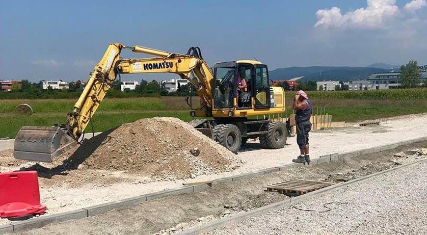 Radovi u Ulici dr Franje Tuđmana Školskoj ulici te na uređenju