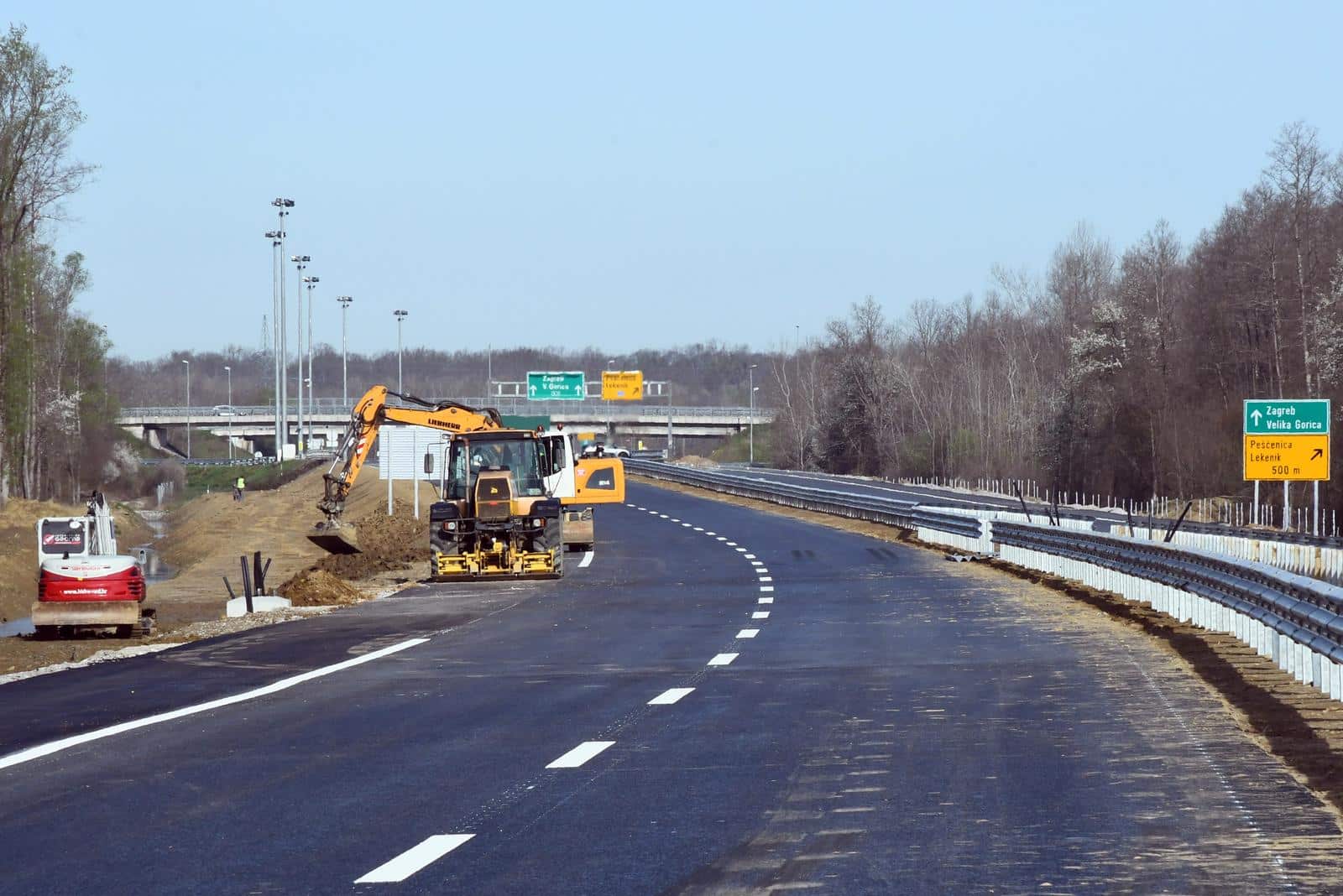 Radovi Na Autocesti Zagreb Sisak U Zavr Noj Fazi Portal