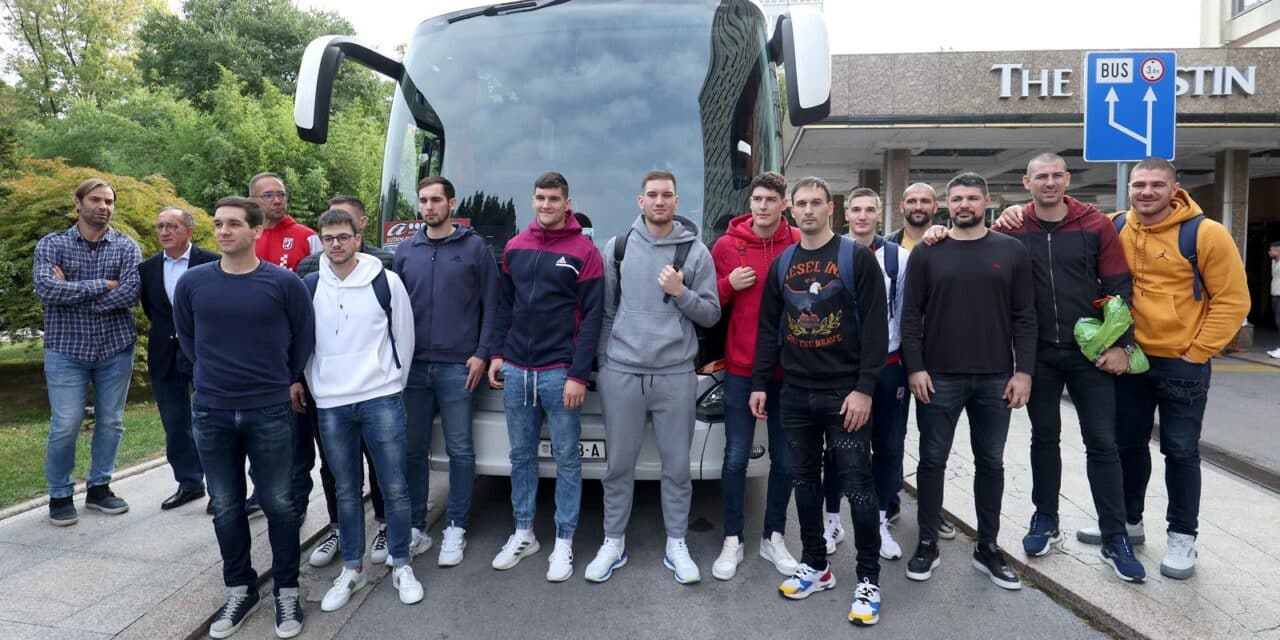 Okupljanje hrvatske muške rukometne reprezentacije uoči kvalifikacijskih susreta za EP