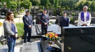 Hrvatsko ratno zrakoplovstvo poloilo vijenac na Mirogoju za Rudolfa Pereina