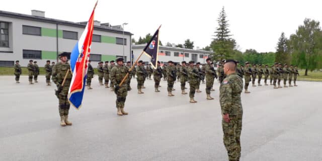 Pripadnici 6. hrvatskog kontingenta ispraćeni u NATO eFP u Poljsku