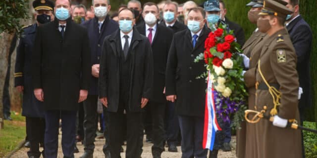 Ministar Bano�iæ na 28. obljetnici operacije Maslenica �93