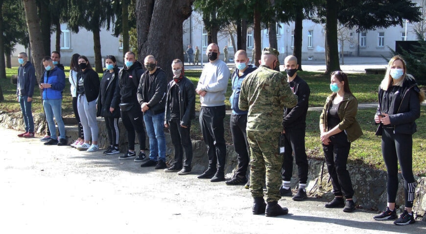 U Po�egi zapoèelo dragovoljno vojno osposobljavanje 29. nara�taja roènika