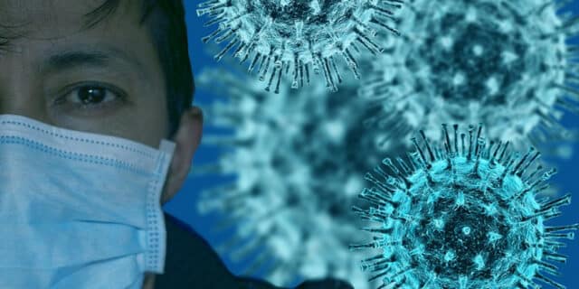 Koronavirus-virus-maska