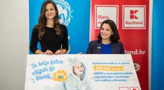 Marija Franic i Regina M. Castillo,predstojnica Ureda UNICEF-a za Hrvatsku