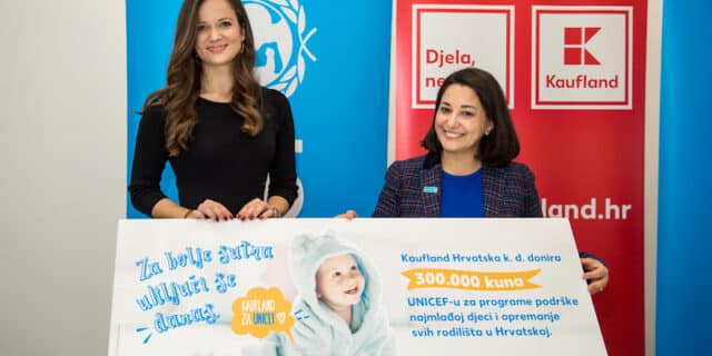 Marija Franic i Regina M. Castillo,predstojnica Ureda UNICEF-a za Hrvatsku
