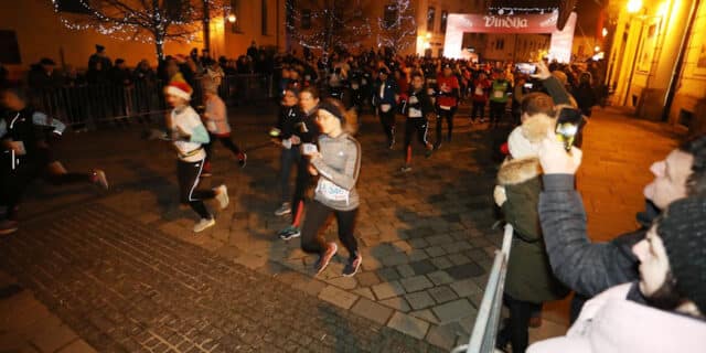 01.01.2020., Varazdin –  42. Novogodisnja utrka. Photo: Darijo Horvat/PIXSELL