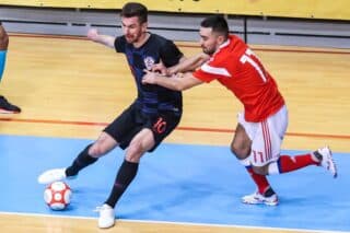 Osijek: Elitno kolo kvalifikacija za Svjetsko prvenstvo u futsalu, Rusija – Hrvatska