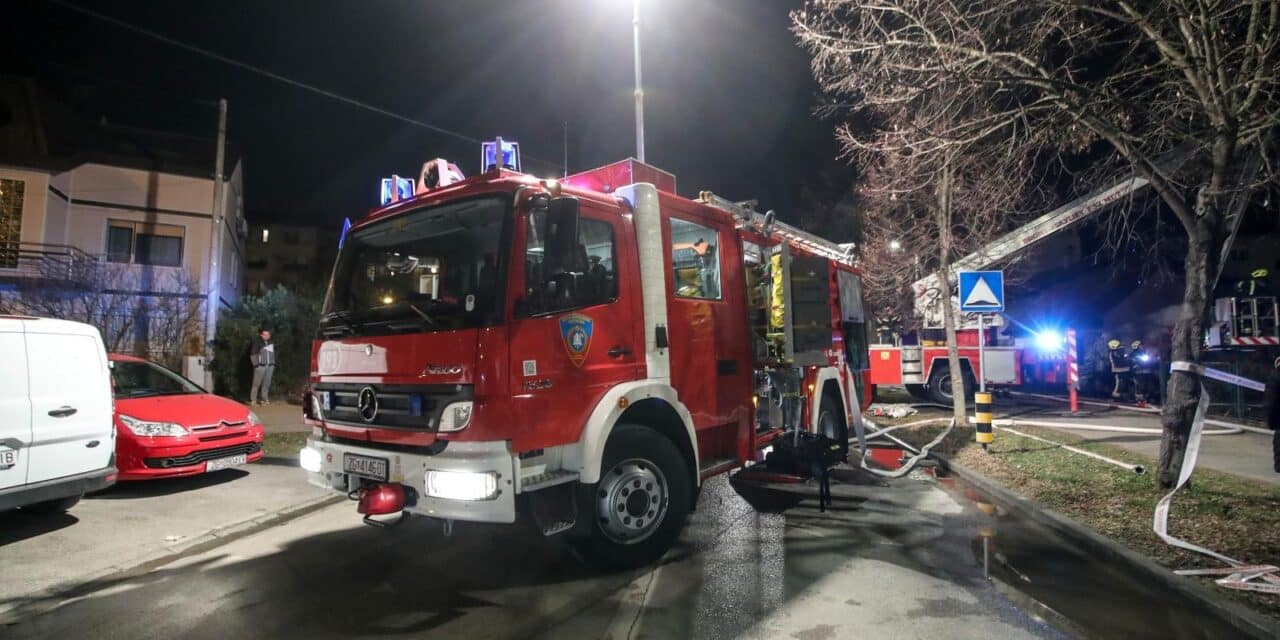 Zagreb: U požaru izgorjela kuća u naselju Špansko