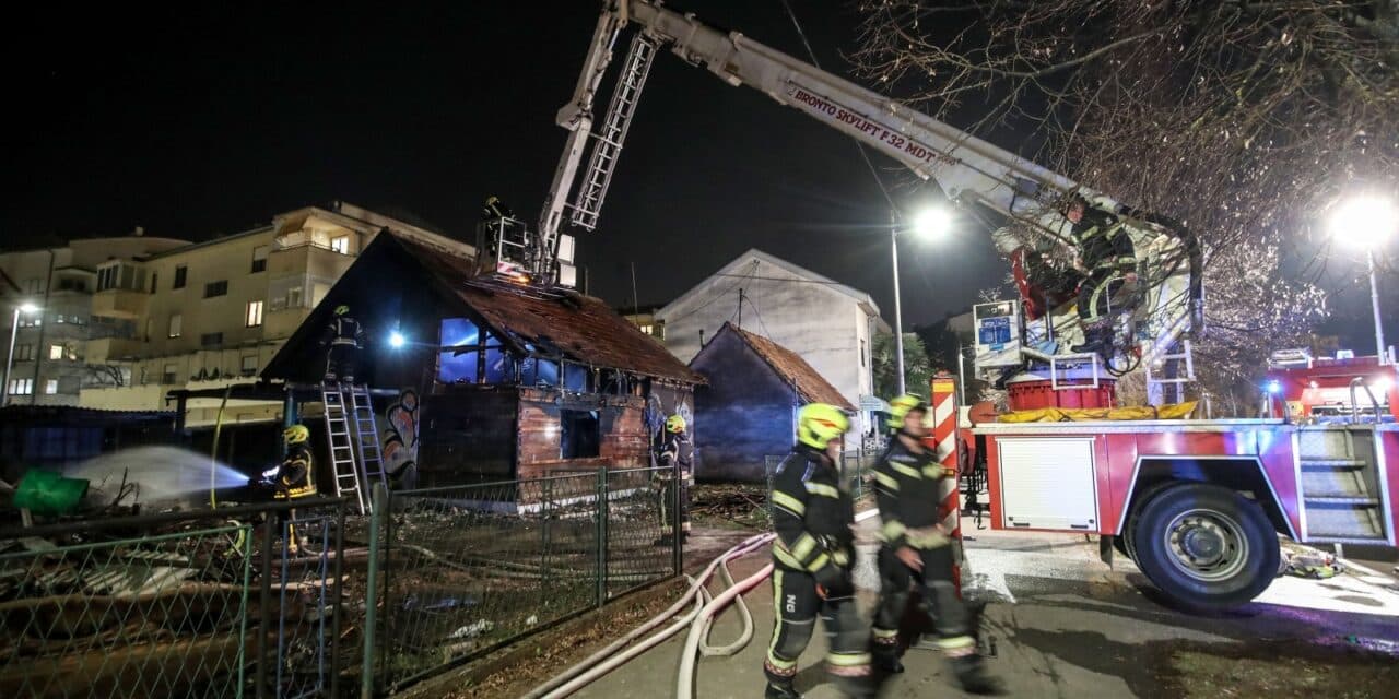 Zagreb: U požaru izgorjela kuća u naselju Špansko
