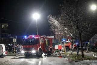 Zagreb: U požaru izgorjela kuća u naselju Špansko