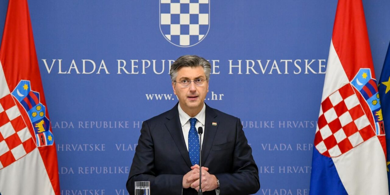 Zagreb: Premijer Andrej Plenković predstavio novi paket mjera za gospodarstvo