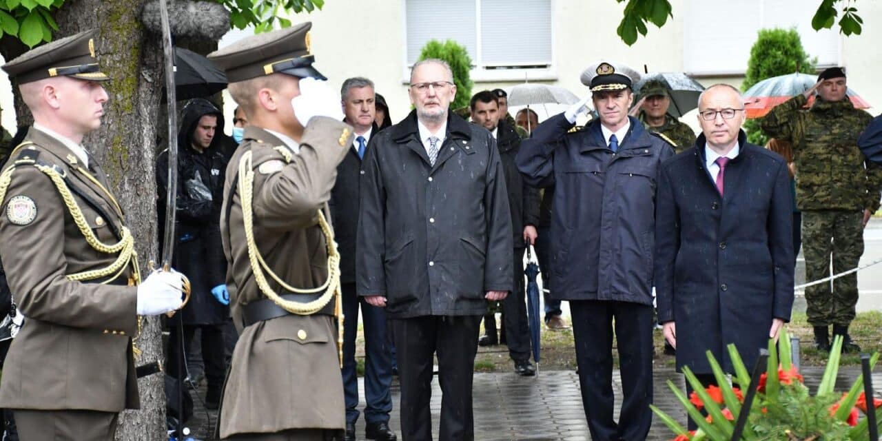 Okuèani –  Obilježavanje 25. obljetnice vojno-redarstvene operacije Bljesak.
