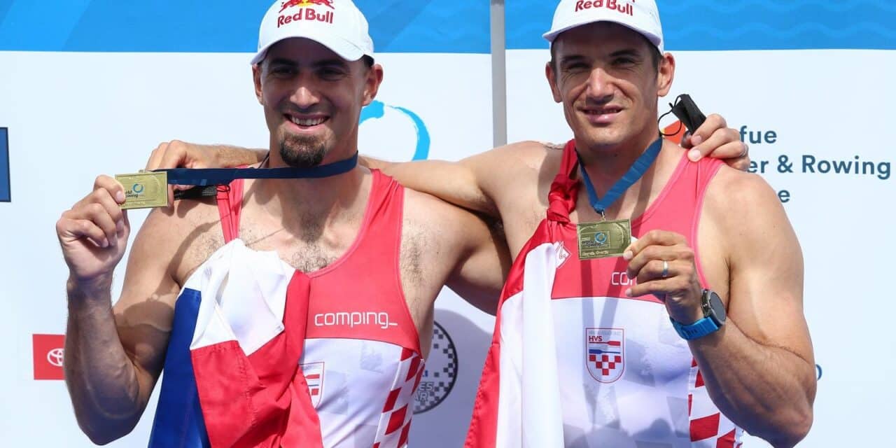 Braća Sinković osvojili zlato u dvojcu bez kormilara na Svjetskom veslačkom kupu