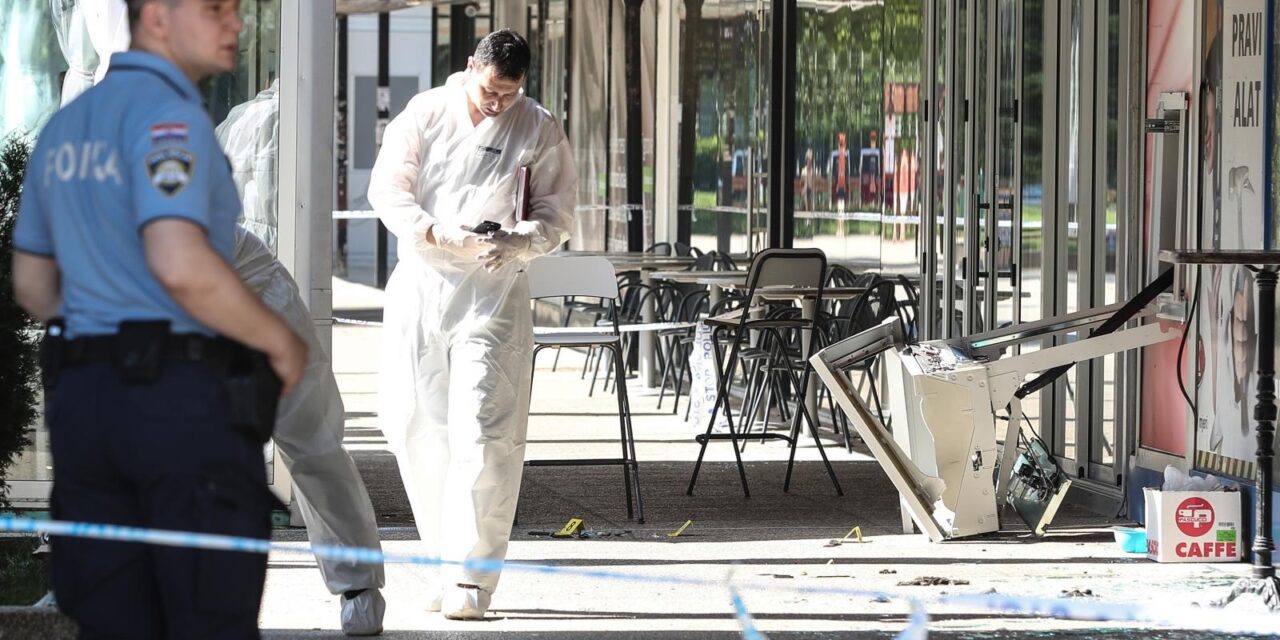 Zagreb: U Trnskom raznesen bankomat, policija obavlja očevid