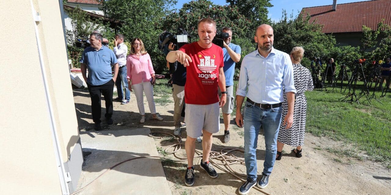 Ministar Paladina obišao nekoliko lokacija na kojima se provode radovi obnove nakon potresa