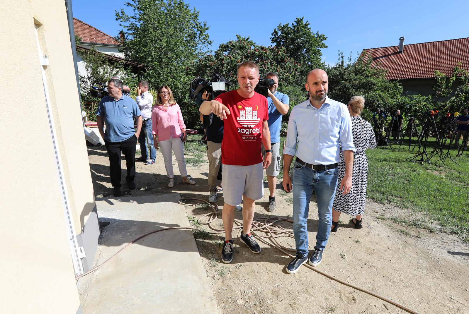 Ministar Paladina obišao nekoliko lokacija na kojima se provode radovi obnove nakon potresa