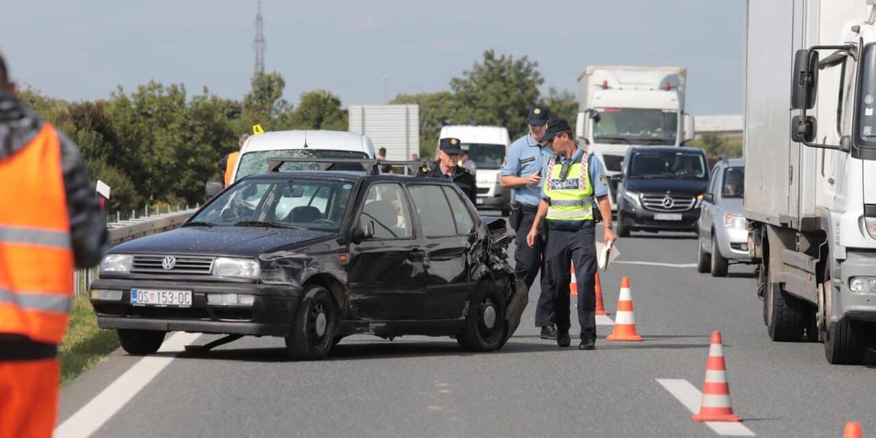 Osijek: U prometnoj nesreći na obilaznici poginula jedna osoba