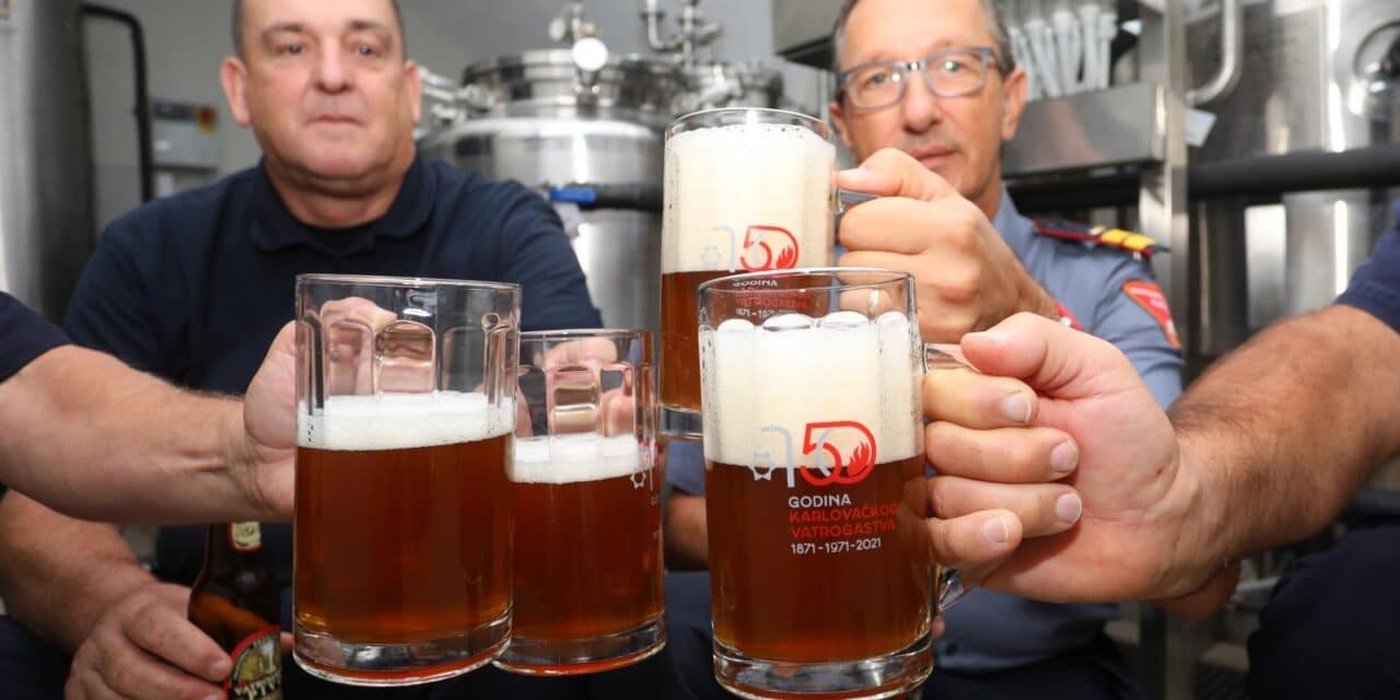Karlovački vatrogasci osmislili i skuhali Vatrogasno pivo u suradnji sa studentima Veleučilišta