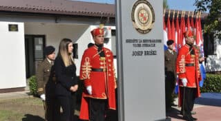 Zagreb: Svečanost povodom preimenovanja Središta za međunarodne vojne operacije “Josip Briški”