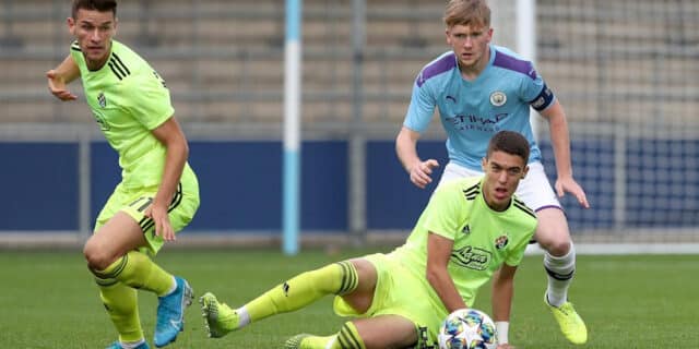 Susret 2. kola Lige prvaka mladih između Manchester Cityja i Dinama