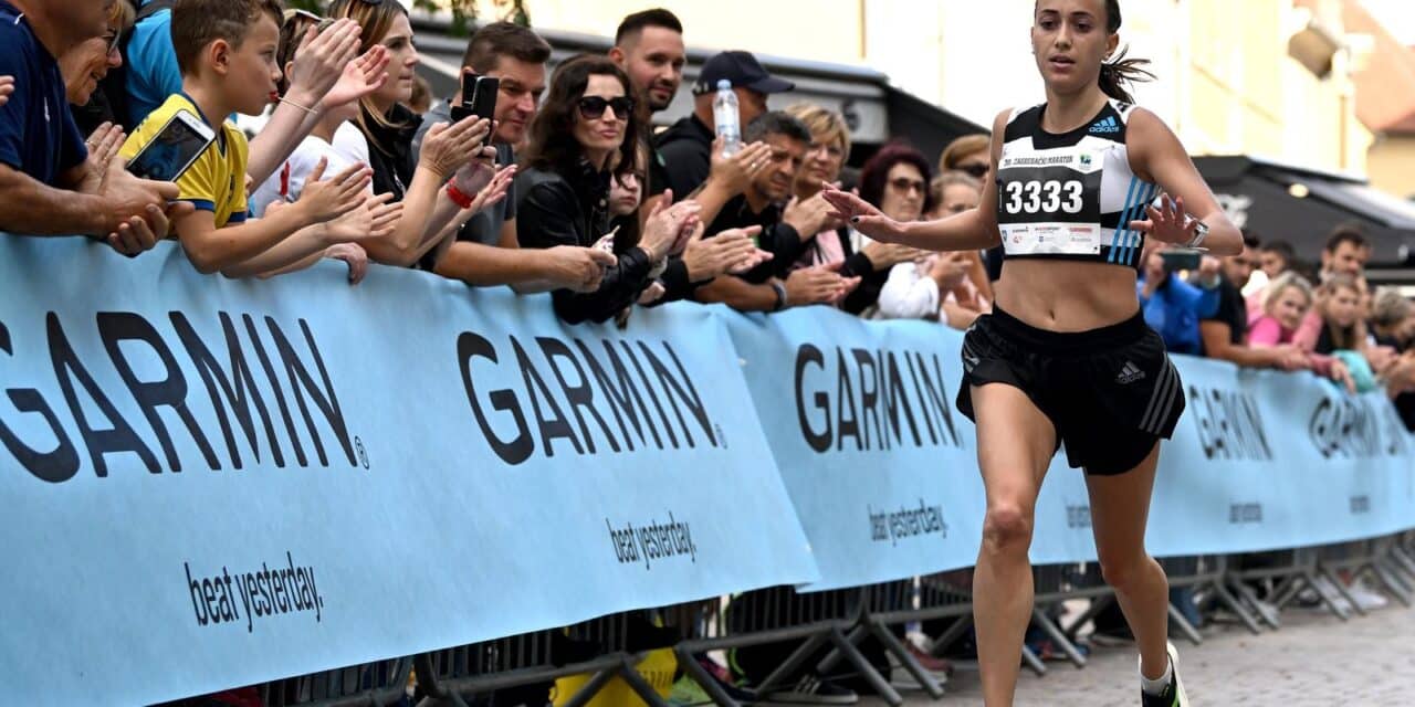 Zagreb: Cilj Garmin 10k utrke u sklopu 30. Zagrebačkog maratona