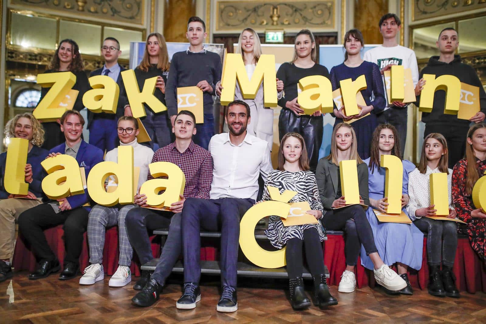 Zagreb: Marin Čilić dodijelio 20 stipendija talentiranim mladim glazbenicima i sportašima