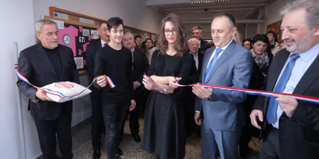 Zagreb: Otvorenje nadograđene Prirodoslovne škole Vladimir Prelog