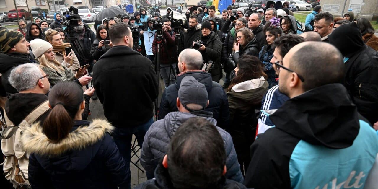 Zagreb: Dostavljači Wolta prosvjeduju ispred sjedišta tvrtke