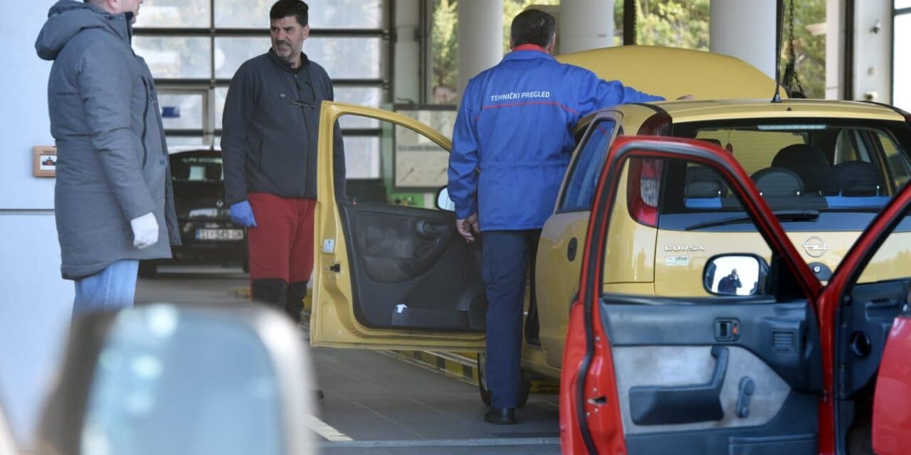 Šibenik: Gužve na stanicama za tehnički pregled
