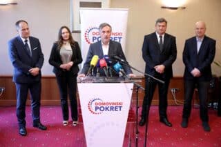 Zagreb: Predstavljeni novi članovi Domovinskog pokreta za nadolazeće izbore
