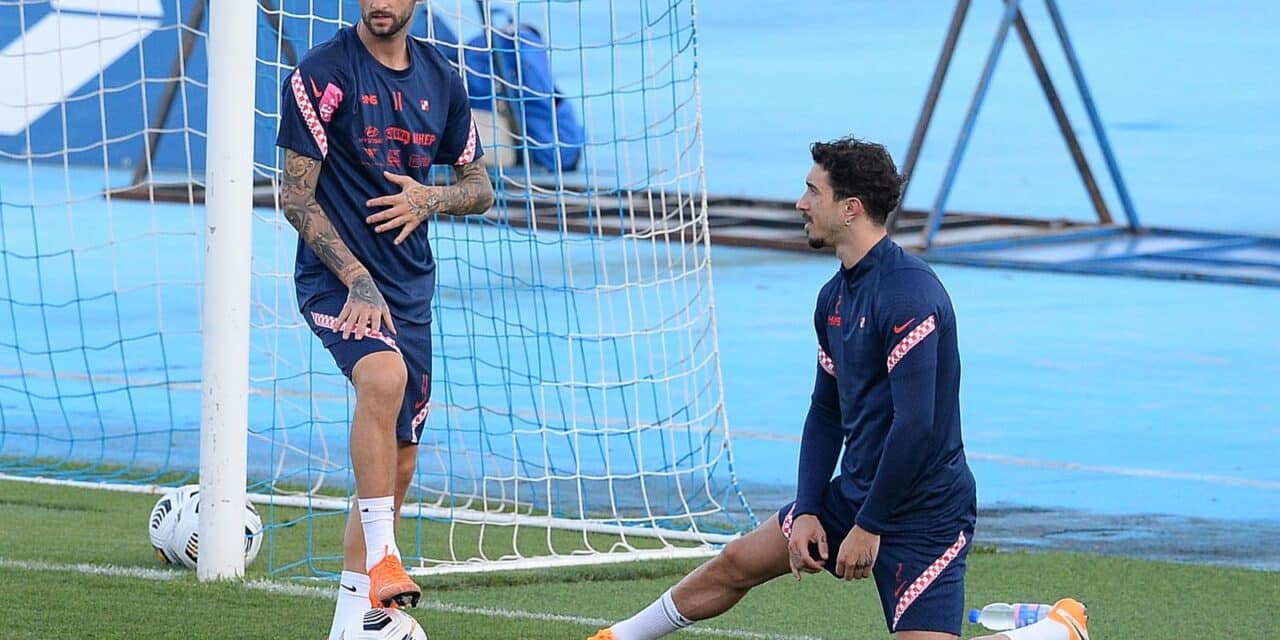 Zagreb: Hrvatski reprezentativci odradili trening prije utakmica u Ligi nacija