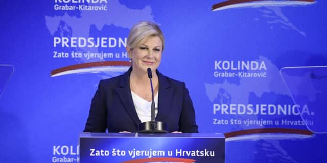 Predsjednica Grabar Kitarović objavila je kandidaturu za još jedan predsjednički mandat