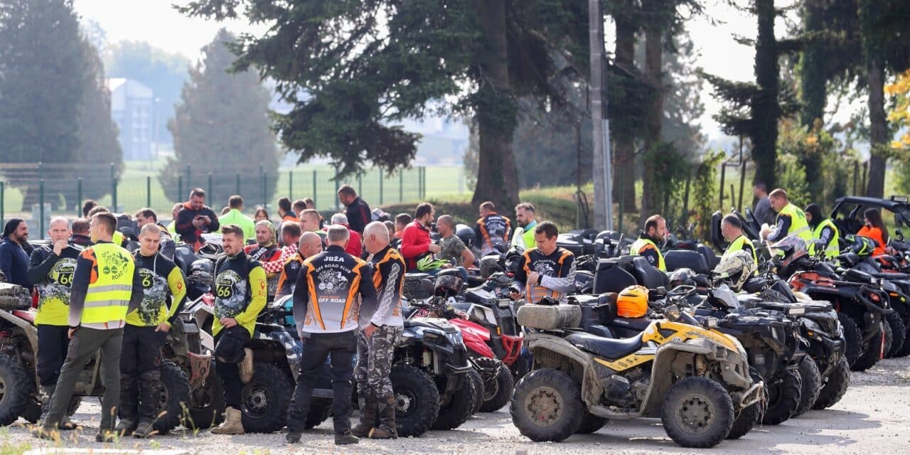 Sveti Ivan Zelina: Protestna vožnja vozača quadova i motocikla