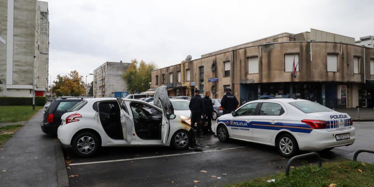 Zagreb. Automobil u Gajnicama se zapalio pa dva puta eksplodirao