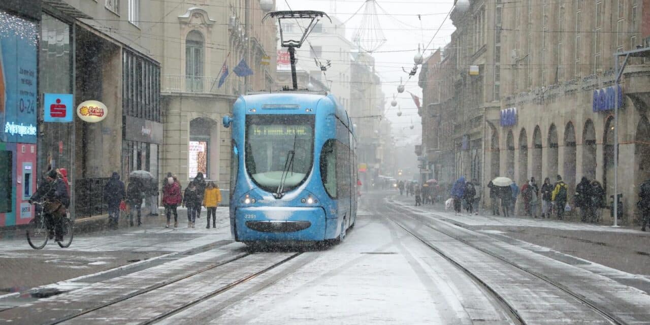 Zimska idila zavladala Zagrebom