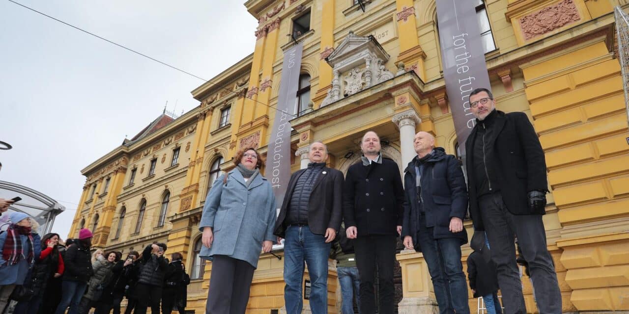 Zagreb: Počeli radovi na obnovi oštećene zgrade Muzeja za umjetnost za obrt