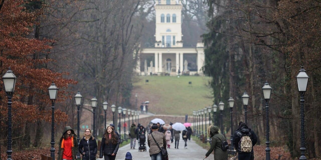 Zagreb: Nedjeljno prijepodne u parku Maksimir
