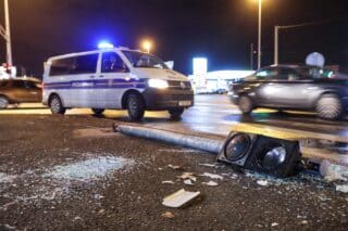 Prometna nesreća na križanju Branimirove ulice i Zagrebačke ceste u Sesvetama