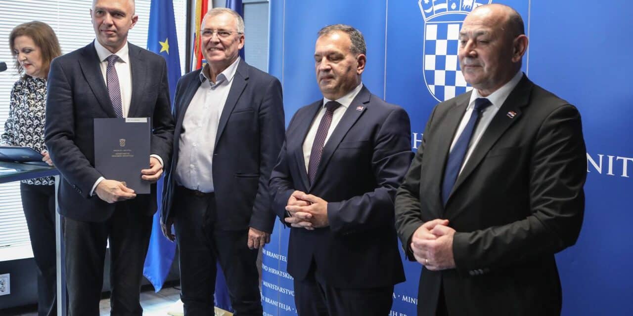 Zagreb: Potpisan sporazum o Programu preventivnih sistematskih pregleda hrvatskih branitelja