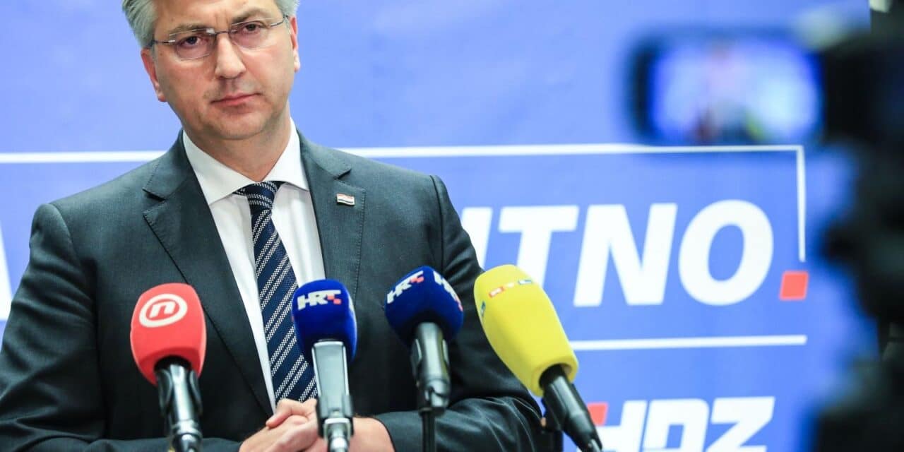 Plenković se obratio medijima nakon sjednice Predsjedništva HDZ-a