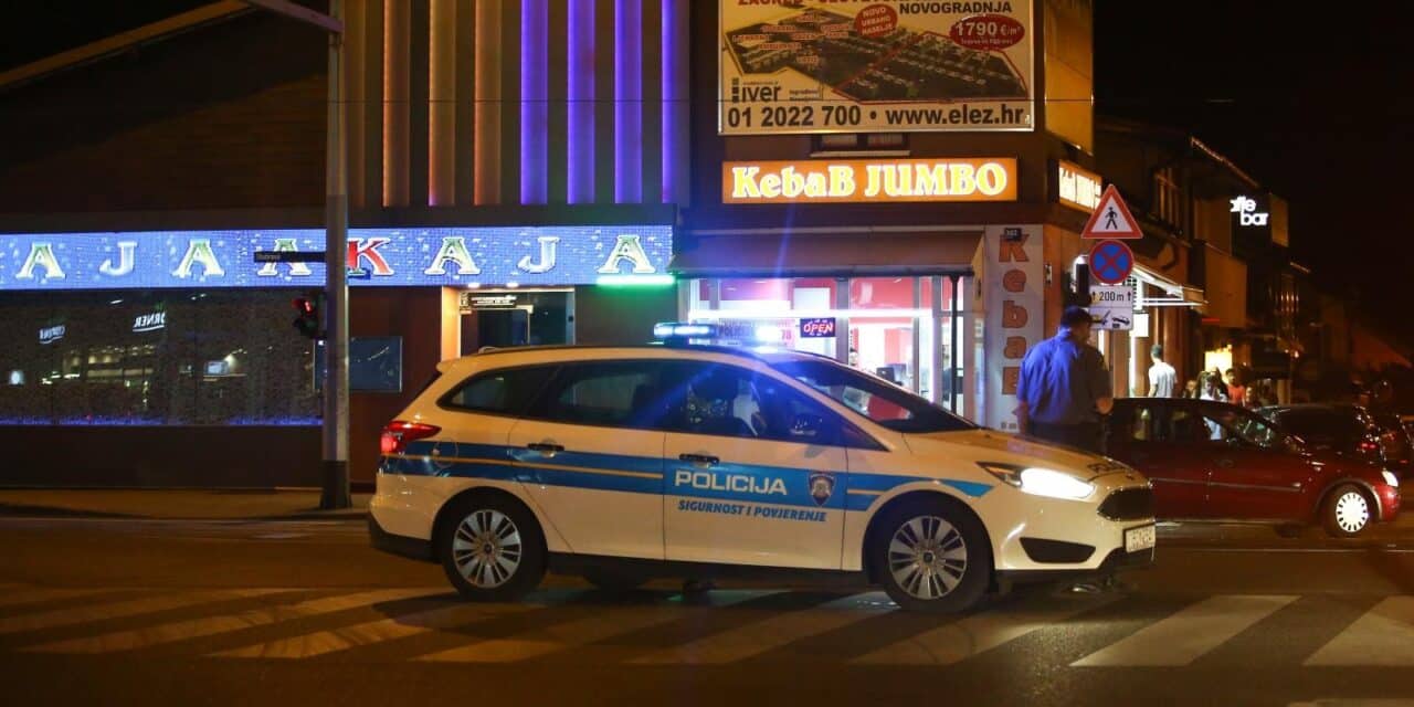 Zagreb: Policija osigurava mjesto tučnjave između navijača Dinama i Legije u Dubravi