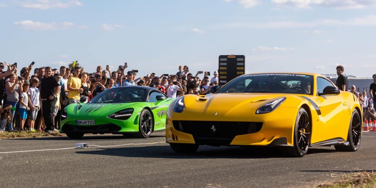 Velika Gorica: Članovi Supercar Owner’s Circlea na pisti ZTC-a održali utrku