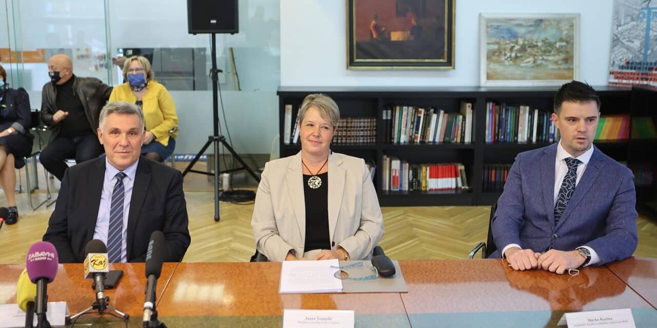 Zagreb: Konferencija za medije povodom otvorenja 43. međunarodnog sajma knjiga Interliber