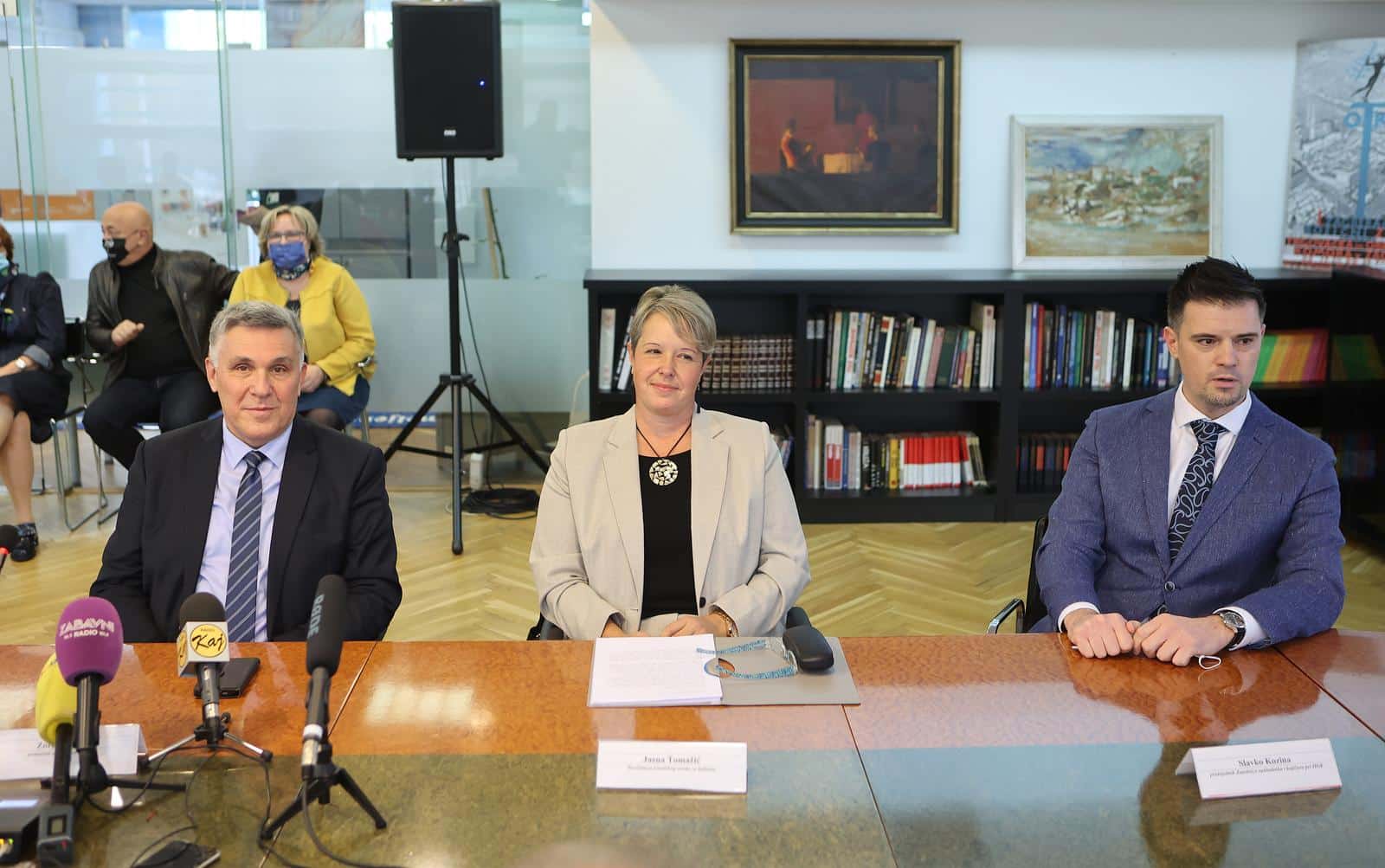 Zagreb: Konferencija za medije povodom otvorenja 43. međunarodnog sajma knjiga Interliber
