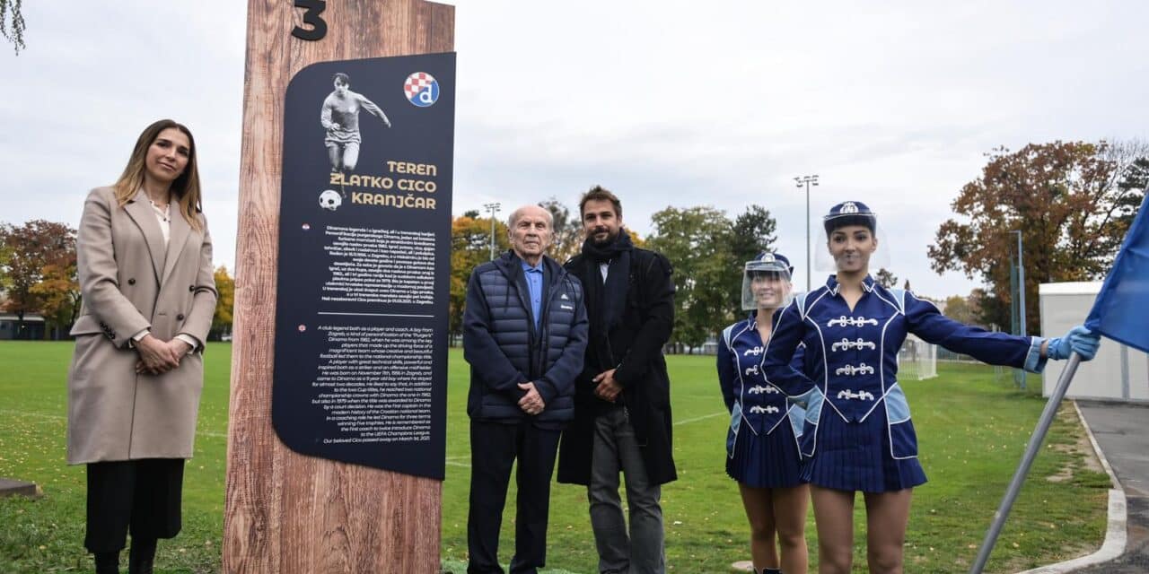 Zagreb: Juniorski teren stadiona Maksimir nazvan po Zlatku Cici Kranjčaru