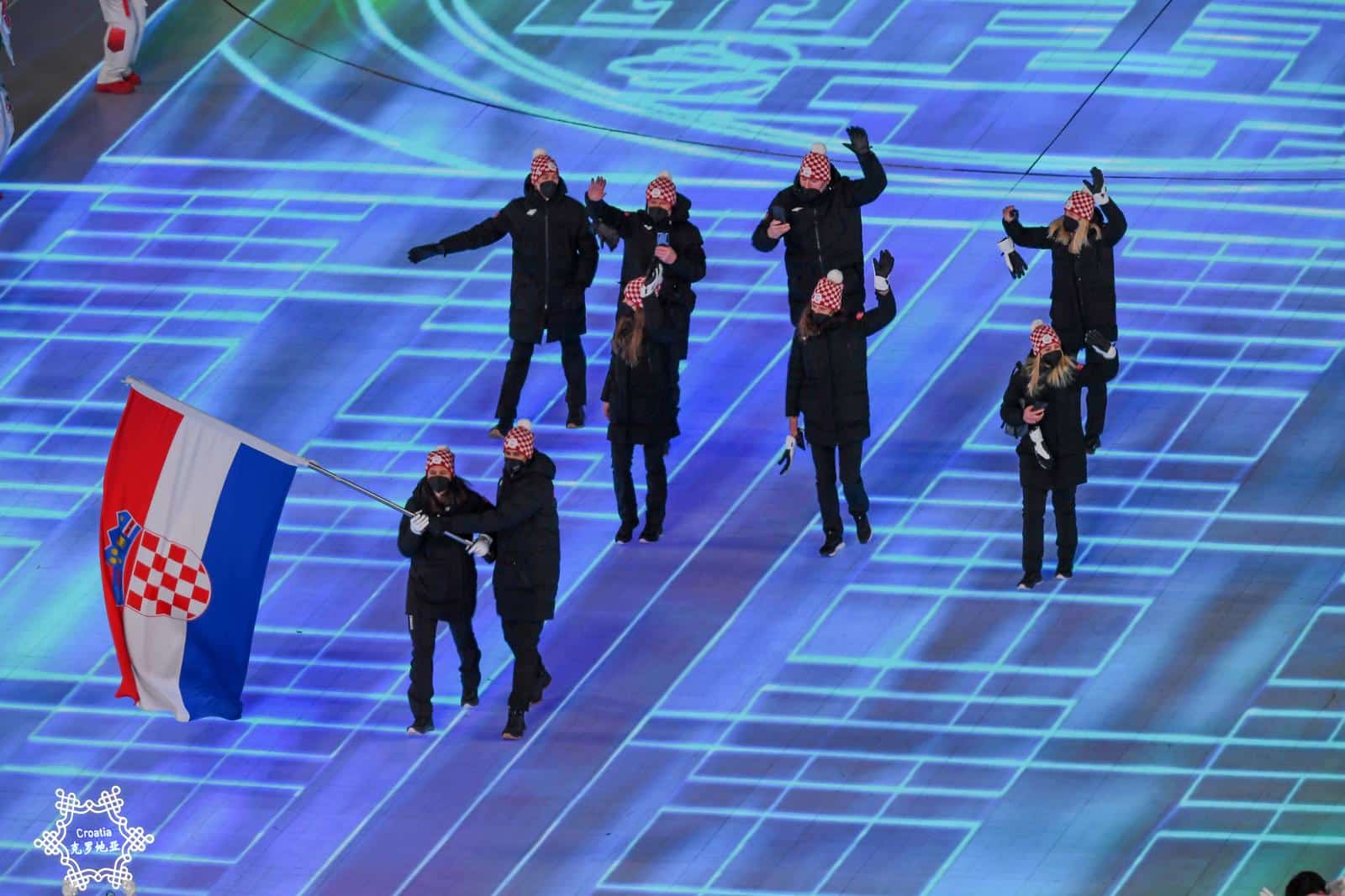 Hrvatska na otvorenju Zimskih olimpijskih igara u Pekingu