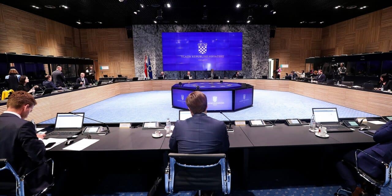 Zagreb: U zgradi Nacionalne i sveučilišne knjižnice održana je sjednica Vlade