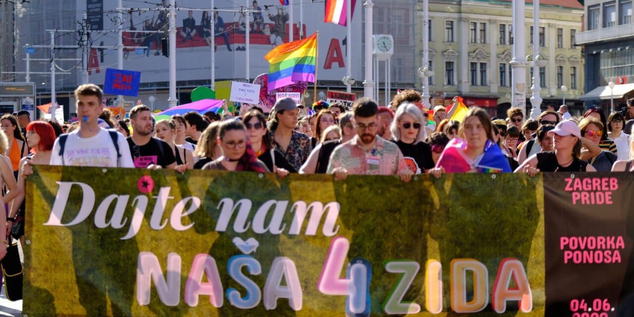 Zagreb: 21. Povorka ponosa pod sloganom “Dajte nam naša četiri zida!”