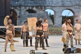 Pula: U Areni održane borbe gladijatora